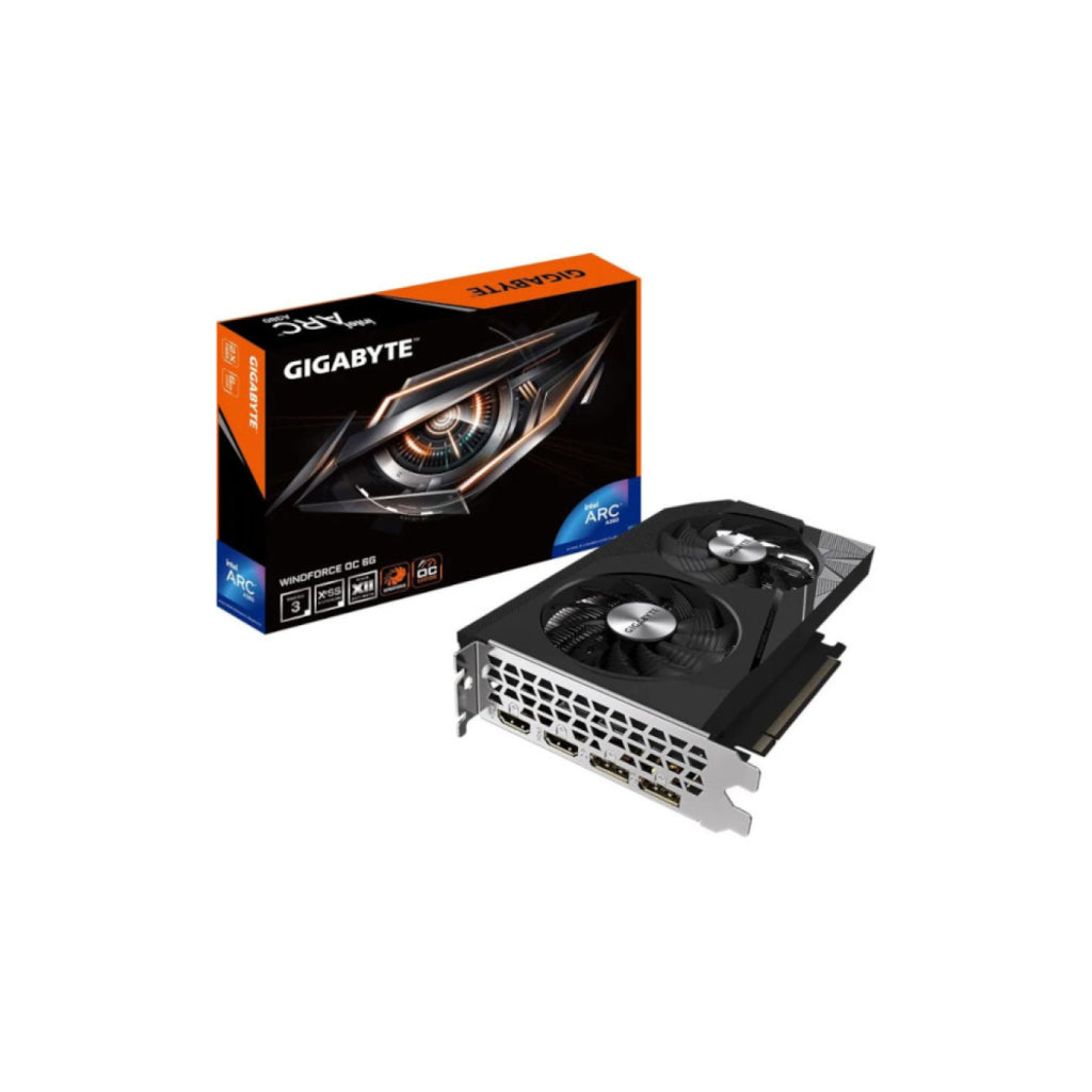 GIGABYTE ARC A380 WINDFORCE OC 6GB GDDR6