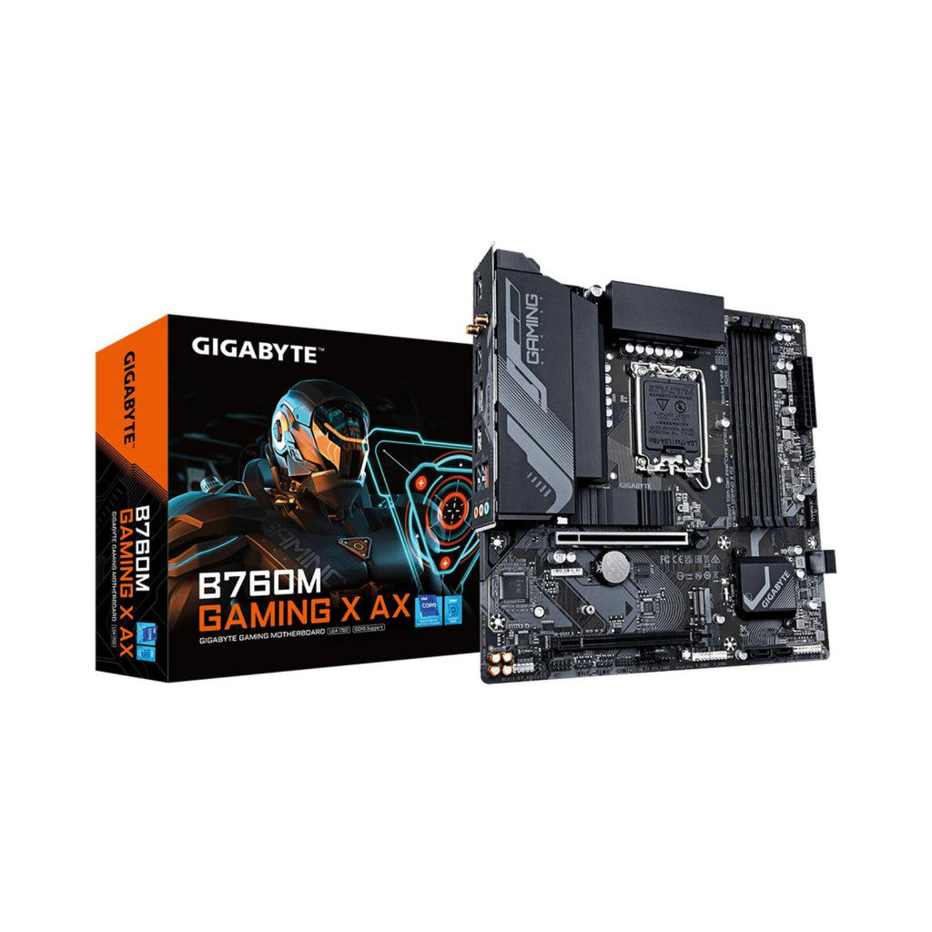 Gigabyte B760M GAMING X AX Micro ATX LGA1700 Motherboard