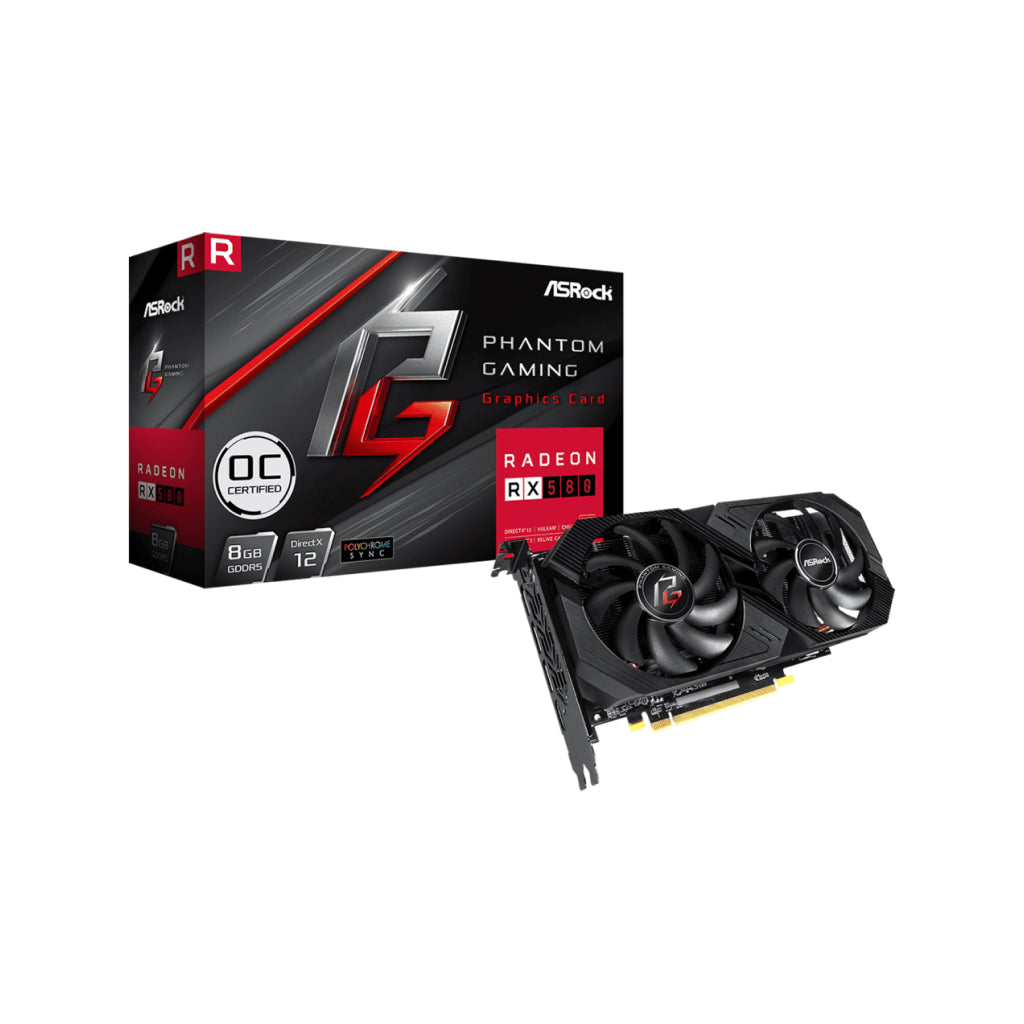 AMD Radeon™ RX 580 Phantom Gaming U 8G OC