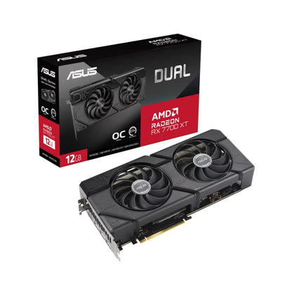 ASUS Dual Radeon™ RX 7700 XT OC Edition 12GB GDDR6