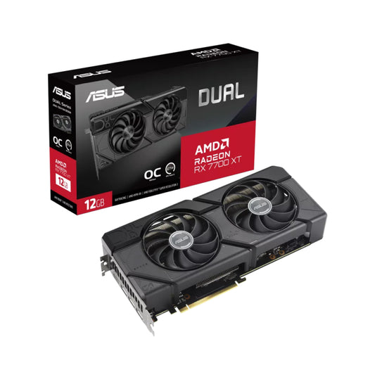 ASUS Dual Radeon™ RX 7700 XT OC Edition 12GB GDDR6