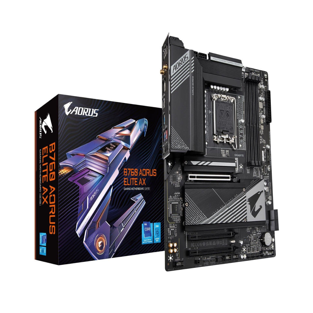 Gigabyte B760 AORUS ELITE AX ATX LGA1700 Motherboard