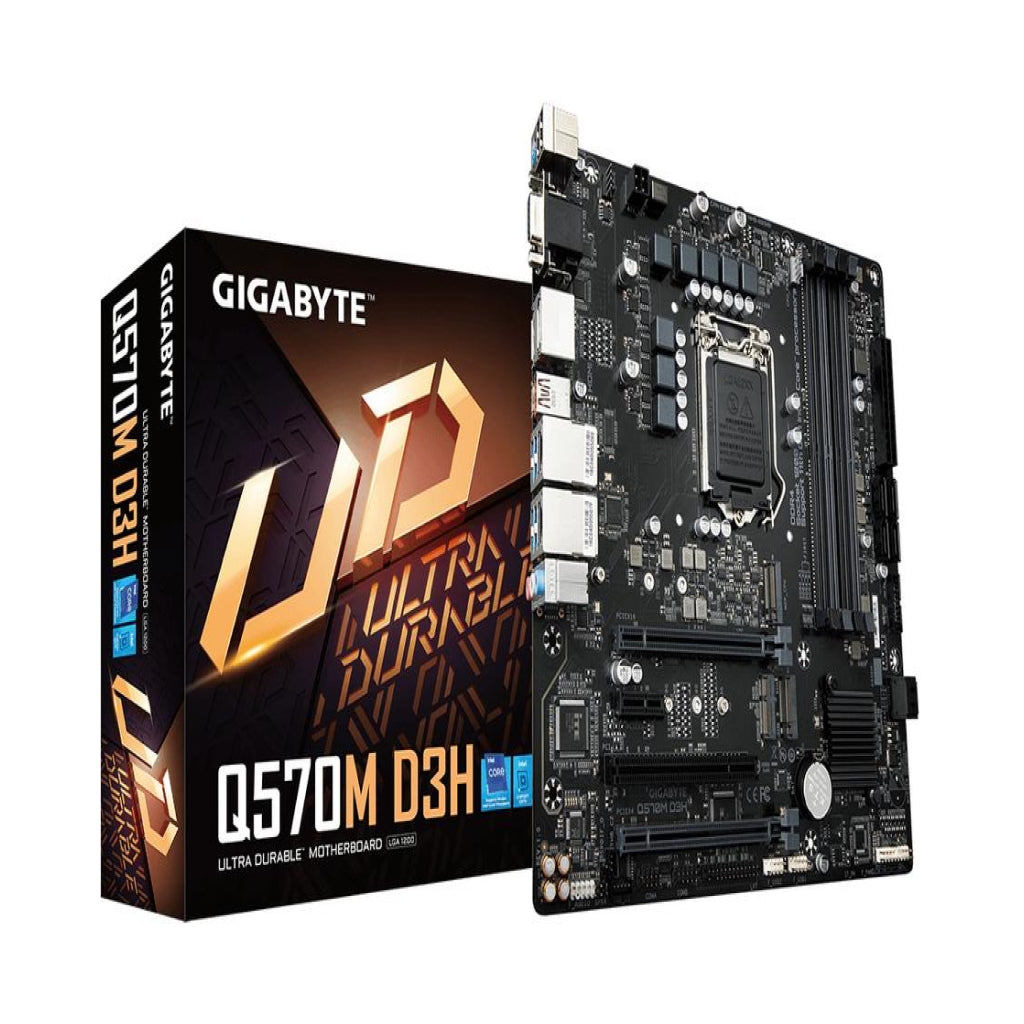 Gigabyte Q570M D3H Micro ATX LGA1200 Motherboard