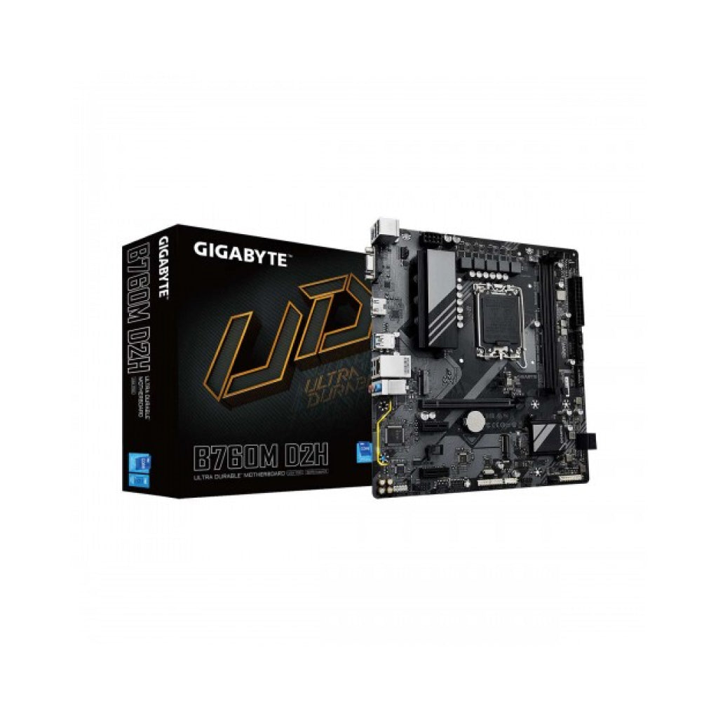 Gigabyte B760M D2H Micro ATX LGA1700 Motherboard