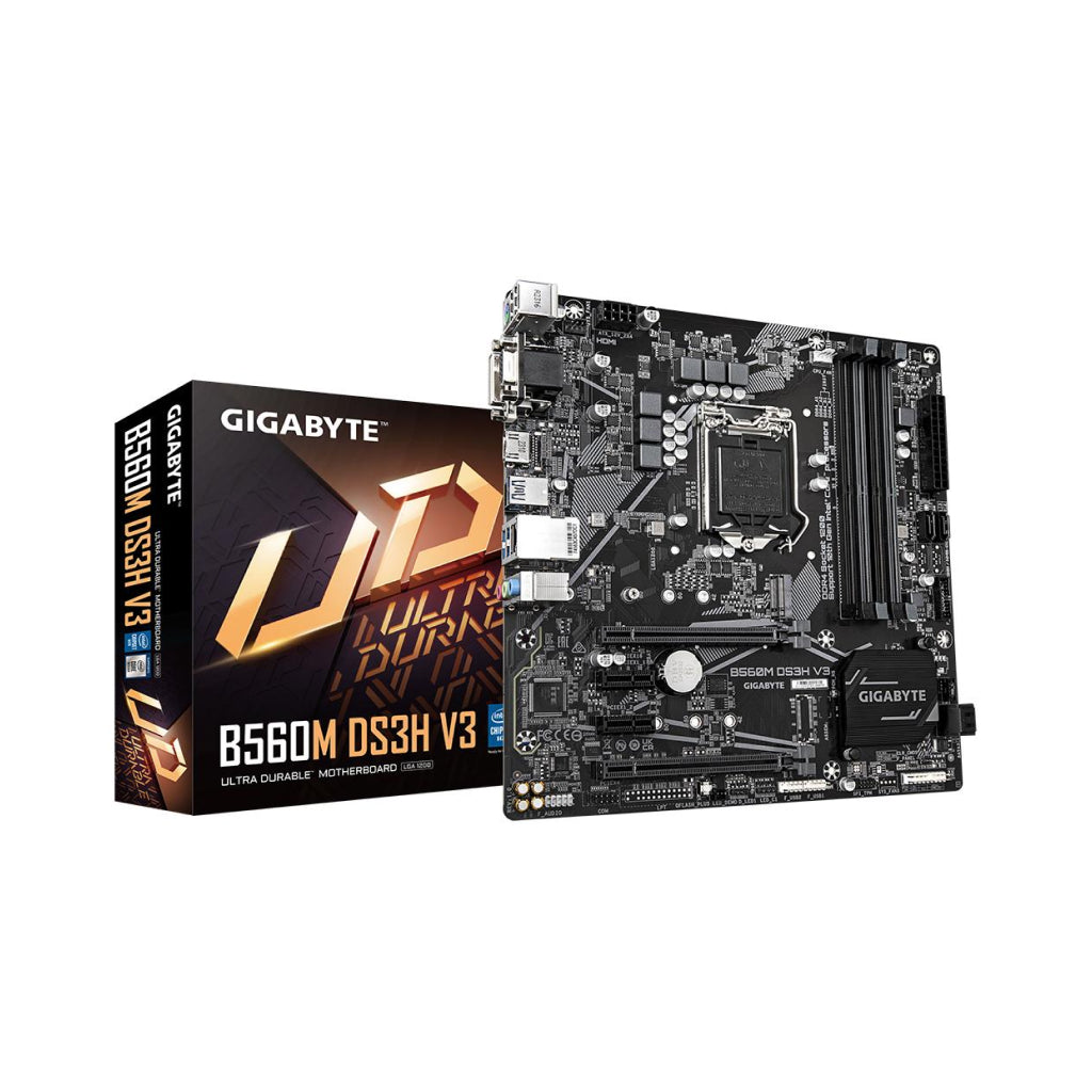 Gigabyte B560M DS3H V3 Micro ATX LGA1200 Motherboard